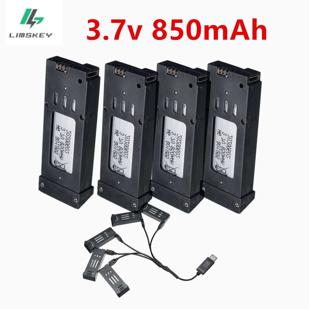 3.7V 850mAh RC Drone Battery f - Eachine Drone E58 评论和价格