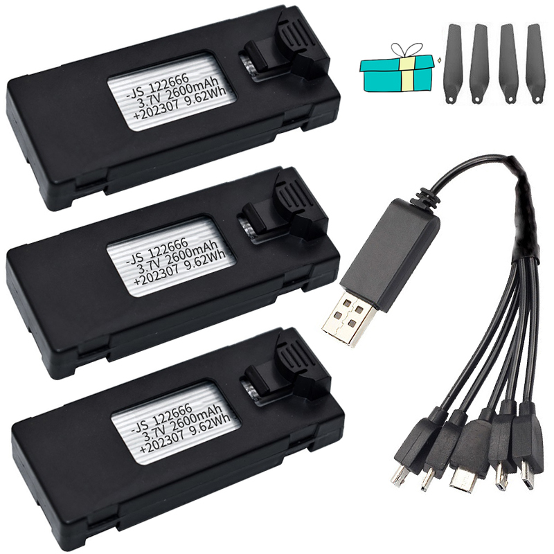 3.7V 2600Mah Drone Battery RC  - Eachine Drone E58 评论和价格